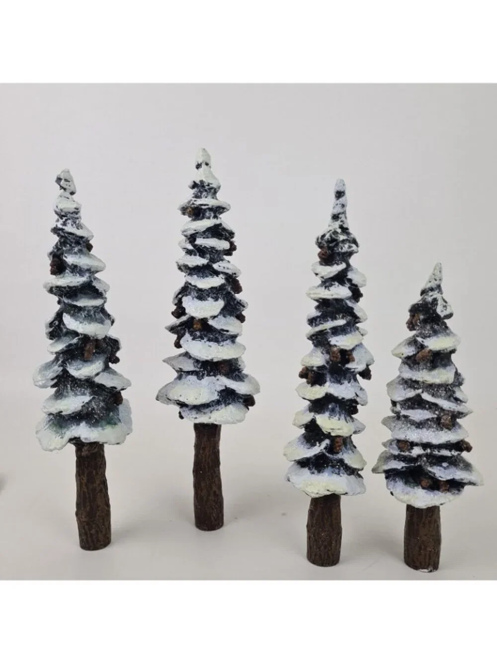 Department 56 Village Pole Pine Tree 4 Cold Cast 5527-1 Christmas Accessories